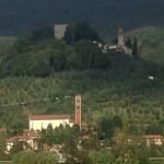 La Rocca vista da Agliana