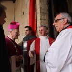 Arrivo del Vescovo alla Pieve