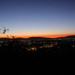 Tramonto sulla piana