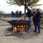 Le castagne alla festa